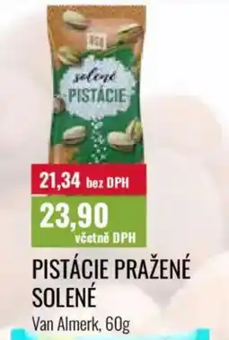 Ratio Pistácie pražené solené nabídka