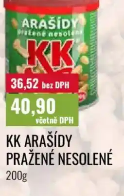 Ratio KK arašídy pražené nesolené nabídka