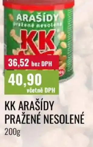 Ratio KK arašídy pražené nesolené nabídka