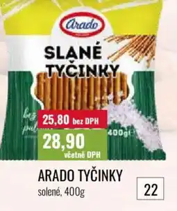 Ratio Arado tyčinky solené nabídka