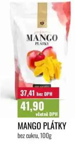 Ratio Mango plátky bez cukru nabídka
