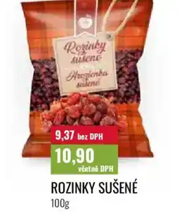 Ratio Rozinky sušené nabídka