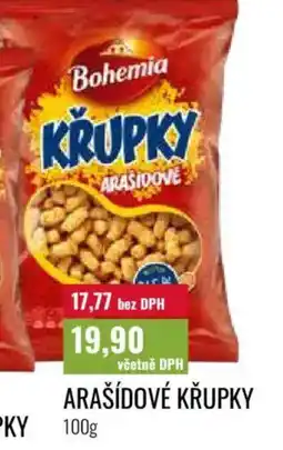 Ratio Bohemia Arašídové křupky nabídka