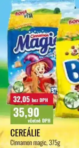 Ratio Cereálie Cinnamon magic nabídka