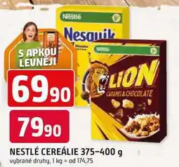 Trefa NESTLÉ CEREÁLIE nabídka