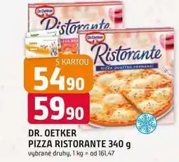 Trefa DR. OETKER PIZZA RISTORANTE nabídka