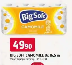 Trefa BIG SOFT CAMOMILE 8x 16,5 m toaletní papír 3vrstvý nabídka
