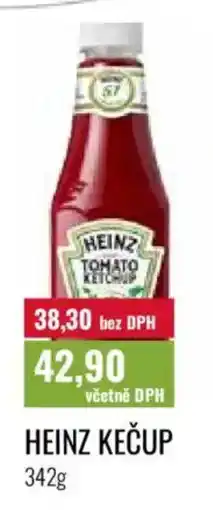 Ratio Heinz kečup nabídka