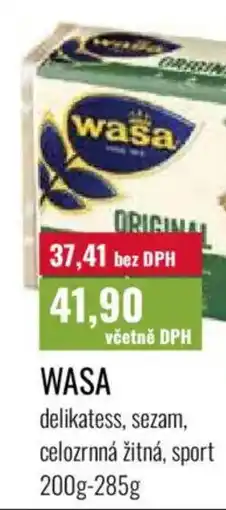 Ratio Wasa nabídka