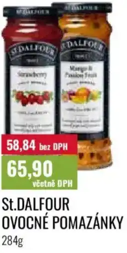 Ratio St.DALFOUR Ovocné pomazánky nabídka