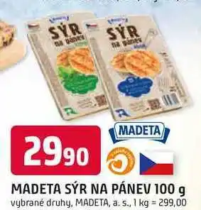 Trefa MADETA SÝR NA PÁNEV nabídka
