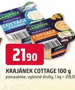 Trefa KRAJÁNEK COTTAGE 100 g pomazánka nabídka