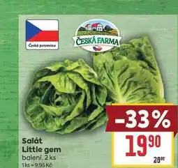 Billa Salát Little gem balení, 2 ks nabídka