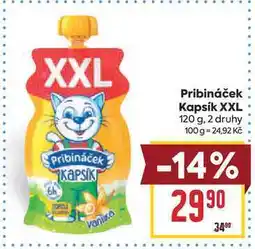 Billa Pribináček Kapsik XXL nabídka