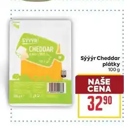 Billa Sýýýr Cheddar plátky nabídka