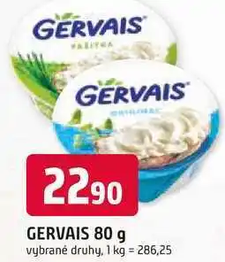 Trefa GERVAIS 80 g vybrané druhy nabídka