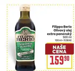 Billa Filippo Berio Olivový olej extra panenský nabídka