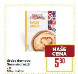 Billa Srdce domova Sušené droždí nabídka