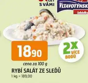 Trefa RYBÍ SALÁT ZE SLEĎŮ nabídka