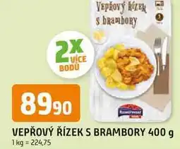 Trefa VEPŘOVÝ ŘÍZEK S BRAMBORY nabídka