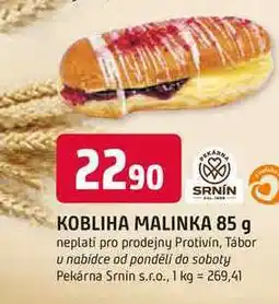 Trefa SRNÍN KOBLIHA MALINKA nabídka