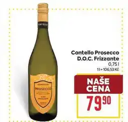 Billa Contello Prosecco D.O.C. Frizzante nabídka