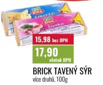 Ratio Brick tavený sýr nabídka