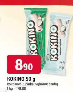 Trefa KOKINO 50 g kokosová tyčinka, vybrané druhy nabídka