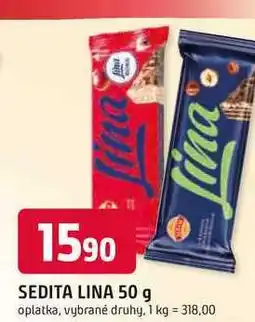 Trefa SEDITA LINA 50 g oplatka, vybrané druhy nabídka