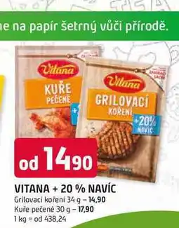 Trefa Vitana Grilovací koření nabídka
