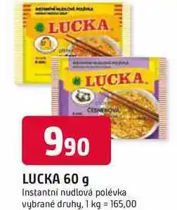 Trefa LUCKA 60 g Instantní nudlová polévka vybrané druhy nabídka