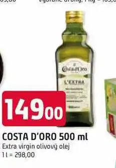 Trefa COSTA D'ORO 500 ml Extra virgin olivový olej nabídka