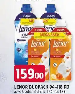 Trefa LENOR DUOPACK 94-118 PD aviváž nabídka