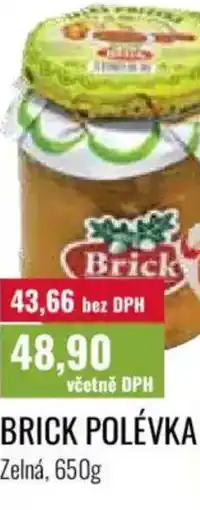 Ratio Brick polévka zelná nabídka