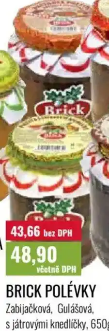 Ratio Brick polévky nabídka