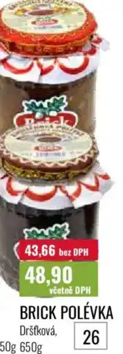 Ratio Brick polévka Dršťková nabídka
