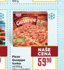 Billa Pizza Guseppe šunka od nabídka