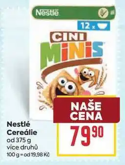 Billa Nestlé Cereálie od nabídka