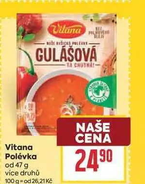 Billa Vitana Polévka od nabídka