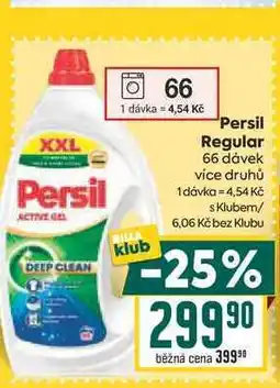 Billa Persil Regular 66 dávek nabídka