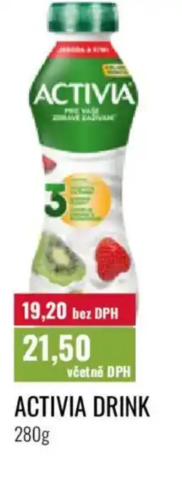 Ratio Activia drink nabídka