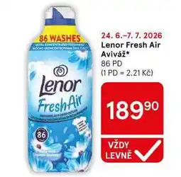 Tesco Lenor Fresh Air Aviváž, 86 PD nabídka