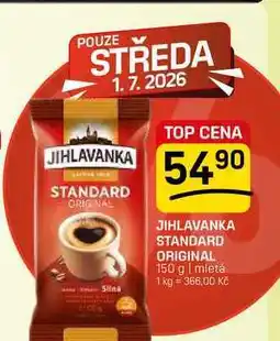 Flop JIHLAVANKA STANDARD ORIGINAL 150 g | mletá nabídka