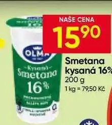 Hruška OLMA Smetana kysaná 16% nabídka