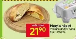 Hruška Motýl s náplní vybrané druhy nabídka
