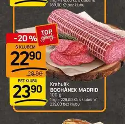 Flop BOCHÁNEK MADRID nabídka