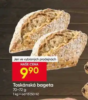 Hruška Toskánská bageta nabídka