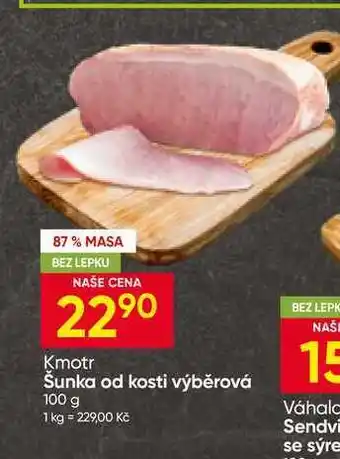 Hruška Kmotr Šunka od kosti výběrová nabídka