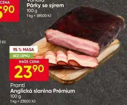 Hruška Anglická slanina Prémium nabídka
