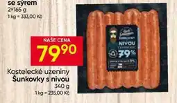Hruška Kostelecké uzeniny Šunkovky s nivou nabídka
